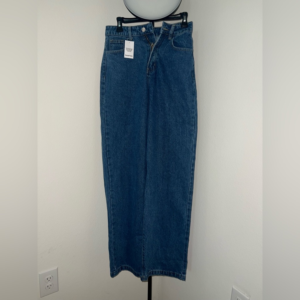 Boohoo, size 8, high waisted jeans